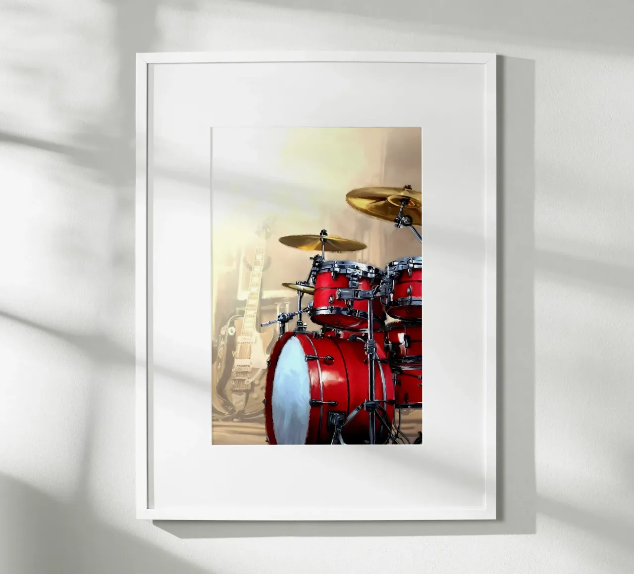 drum poster by mitaco