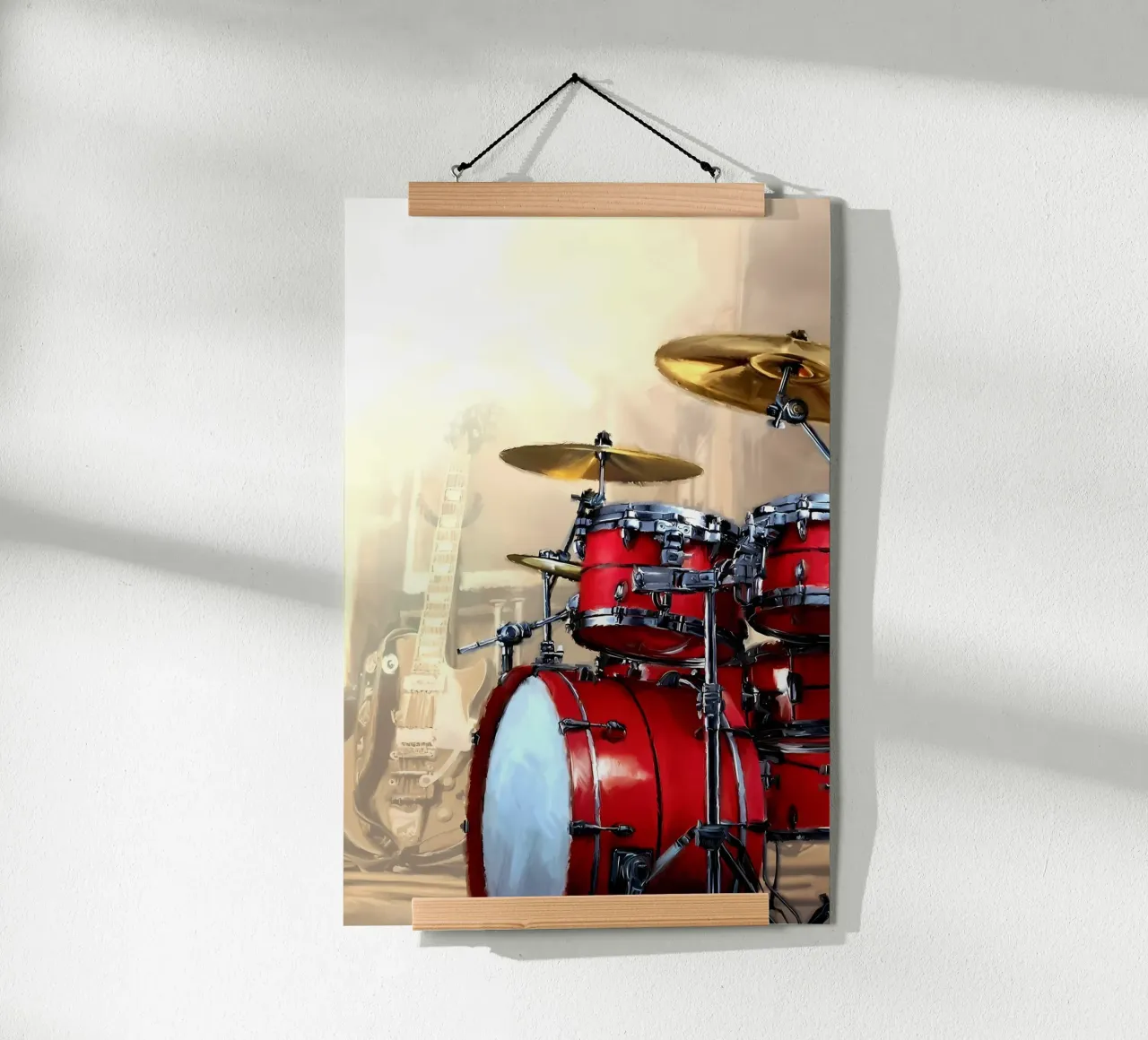 drum poster by mitaco