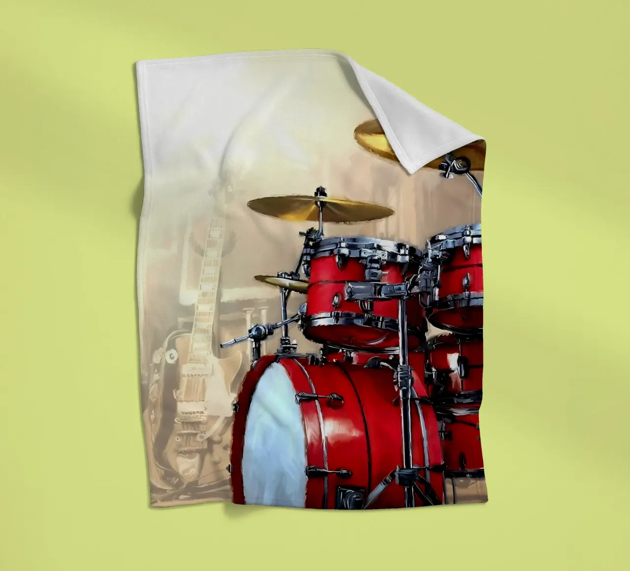 drum Fleecedecke von mitaco