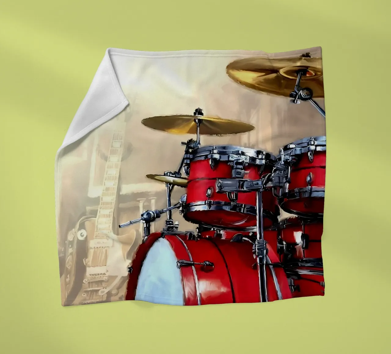 drum Fleecedecke von mitaco