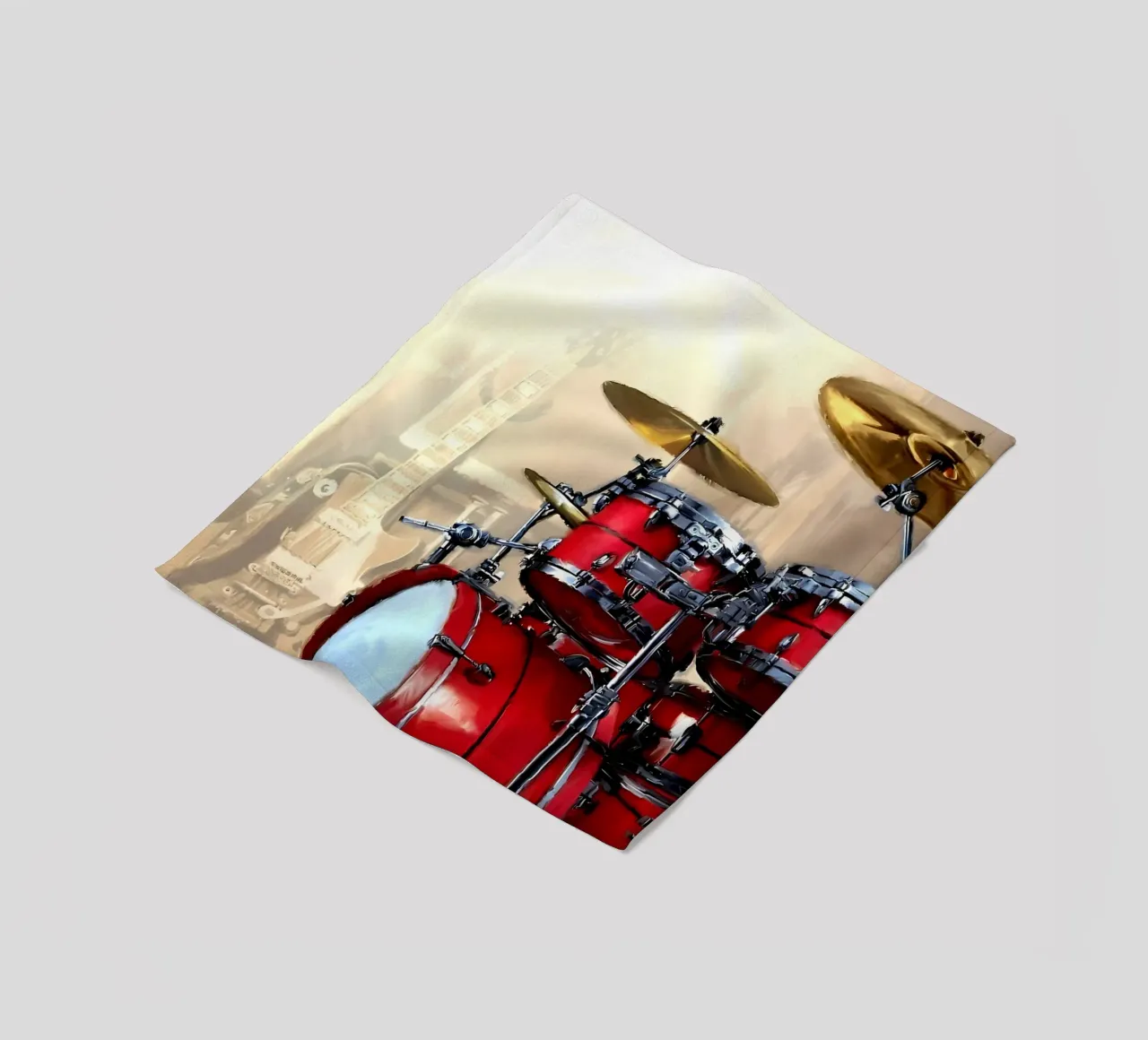 drum Fleecedecke von mitaco