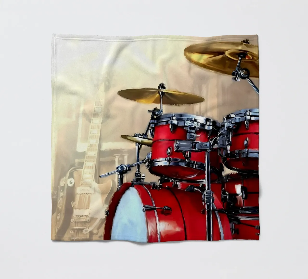 drum Fleecedecke von mitaco