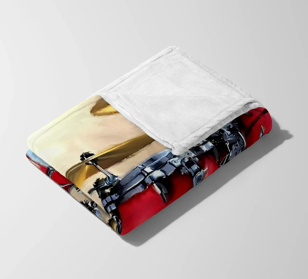 drum Fleecedecke von mitaco