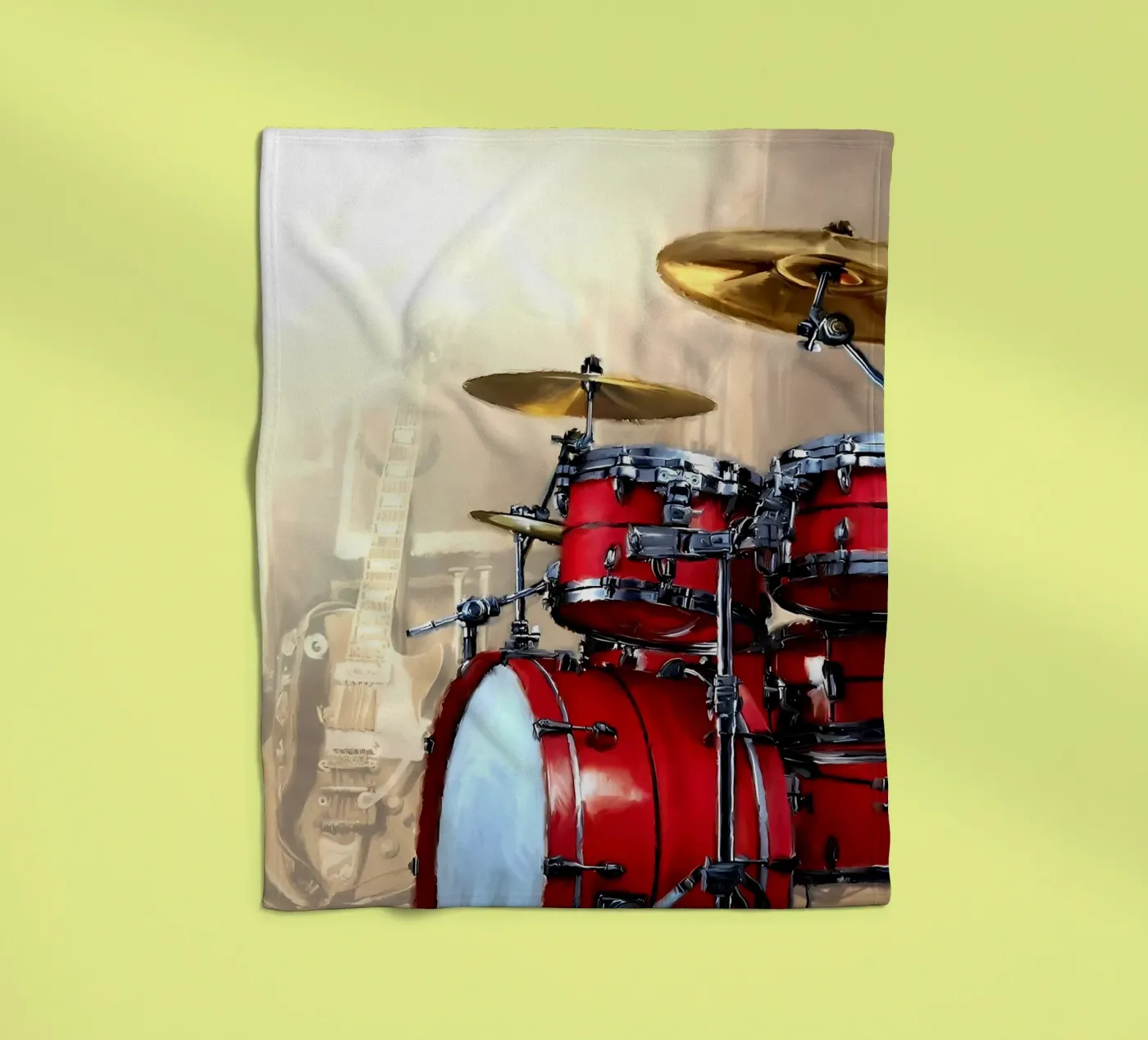 Trommel Fleecedecke von mitaco