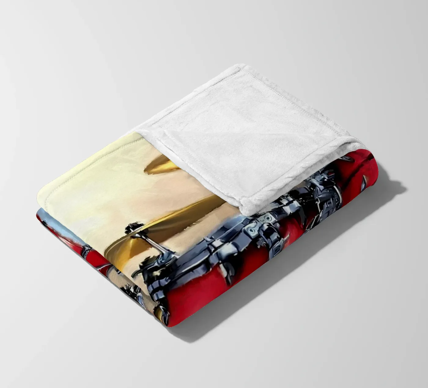 Trommel Fleecedecke von mitaco