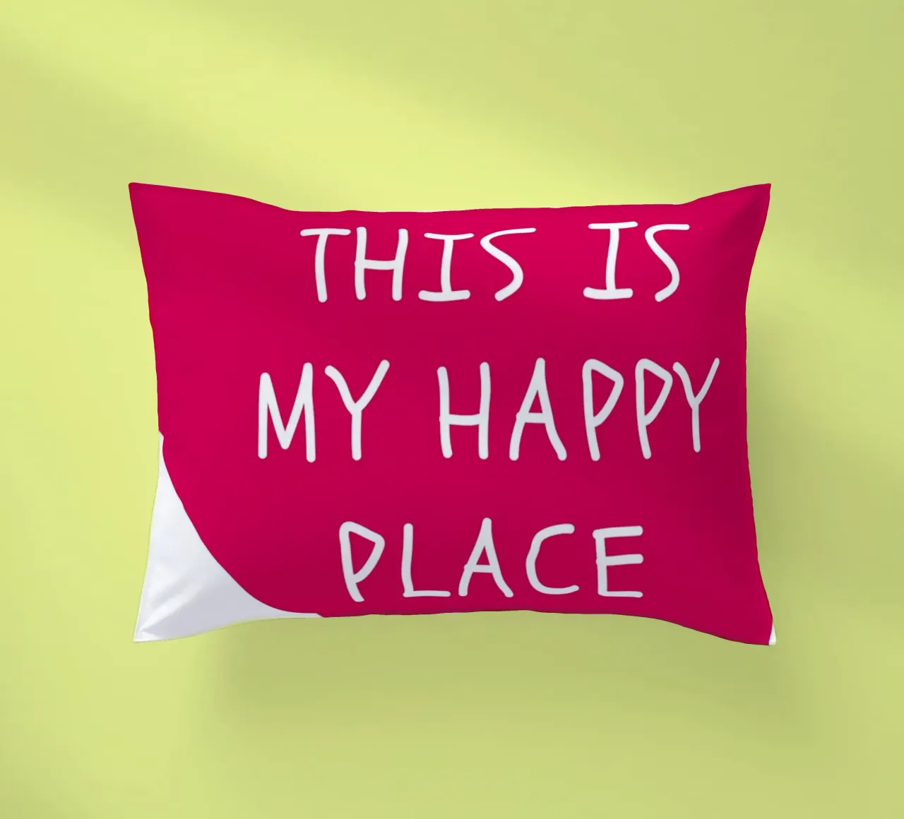 This is my happy place cuscino da NORDLICHT DESIGNS