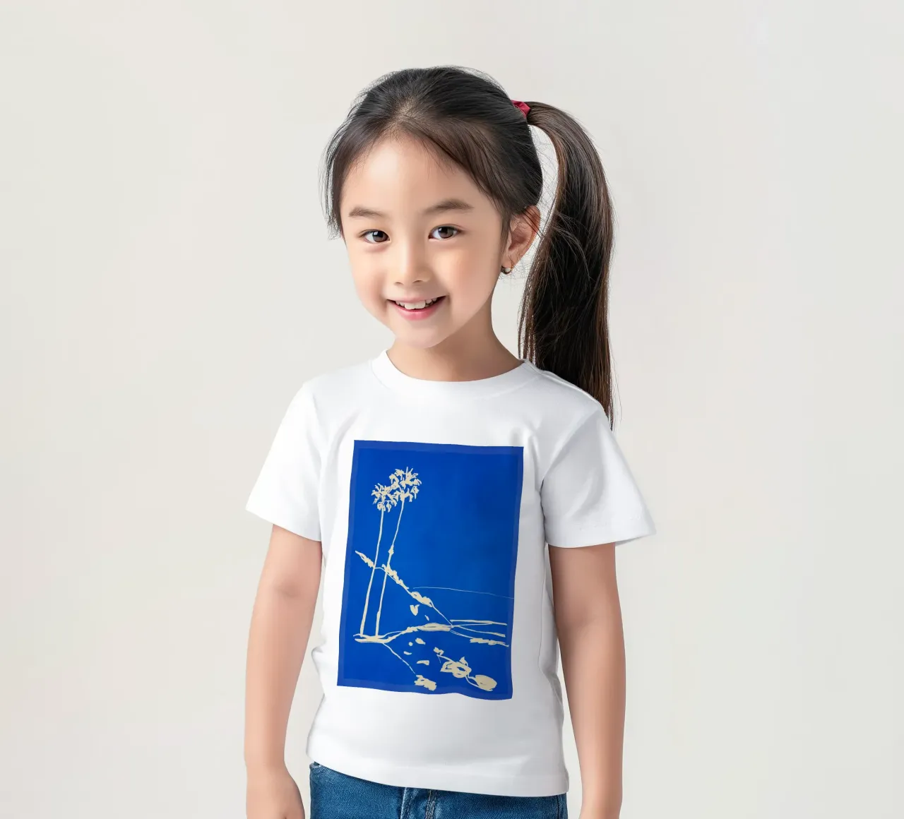 Landscape sketch art 8 kids t-shirt by LeaDArt