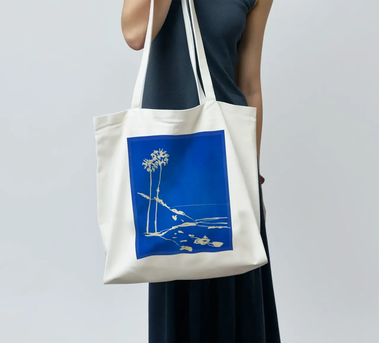 Landscape sketch art 8 tote bag by LeaDArt