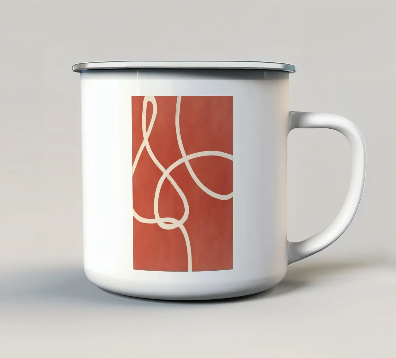 Resumen Línea 42 taza de esmalte de LeaDArt