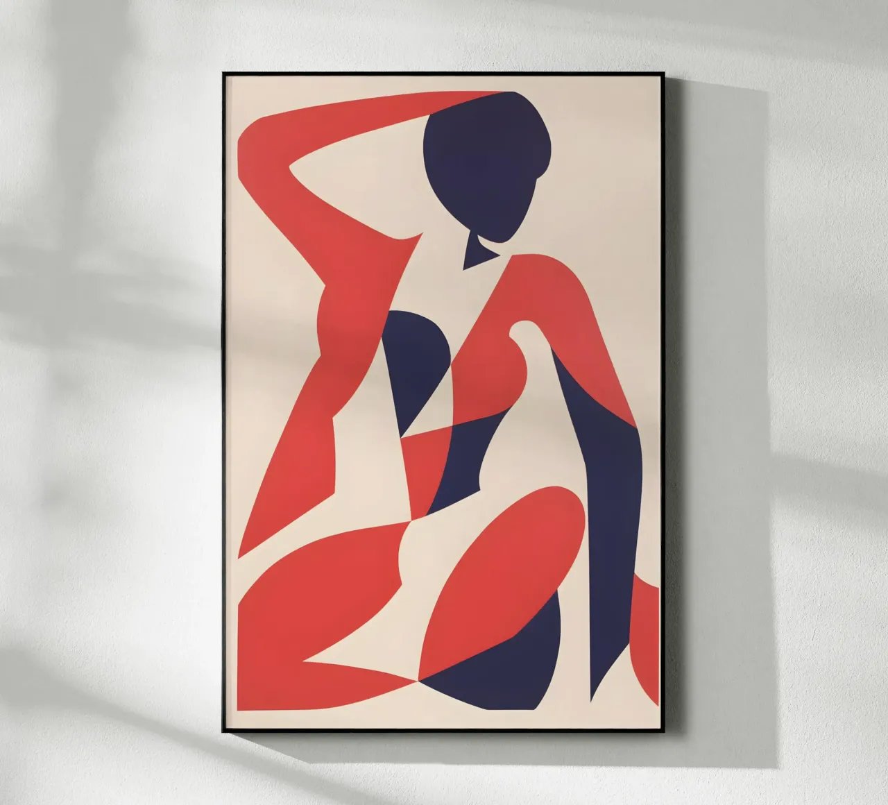 Female nude pose acrylic glass by Carinaprint
