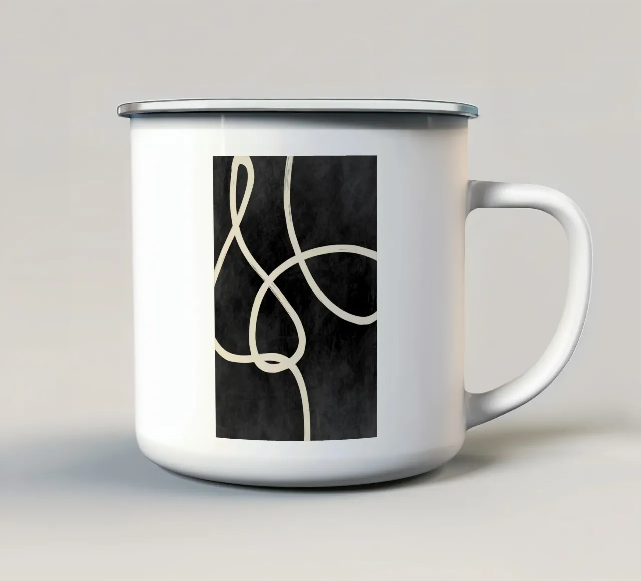 Resumen Línea 41 taza de esmalte de LeaDArt