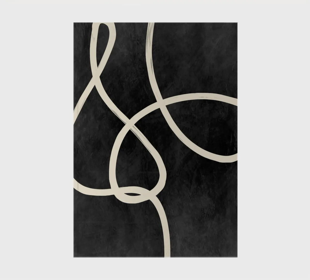 Abstract Line 41 notebook by LeaDArt
