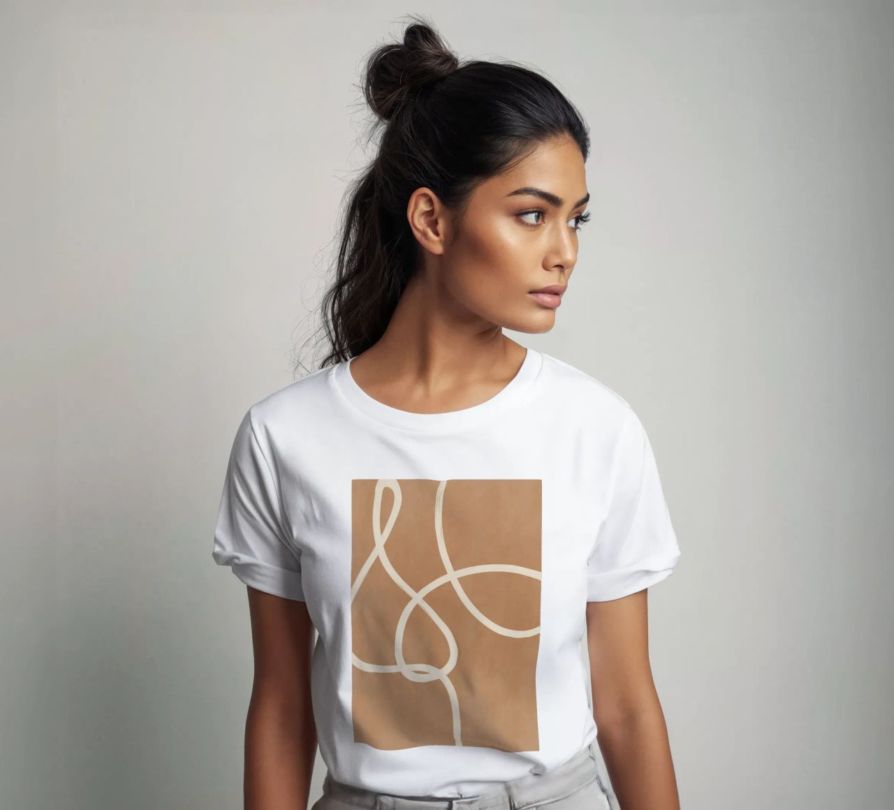 Linea astratta 40 t-shirt da LeaDArt