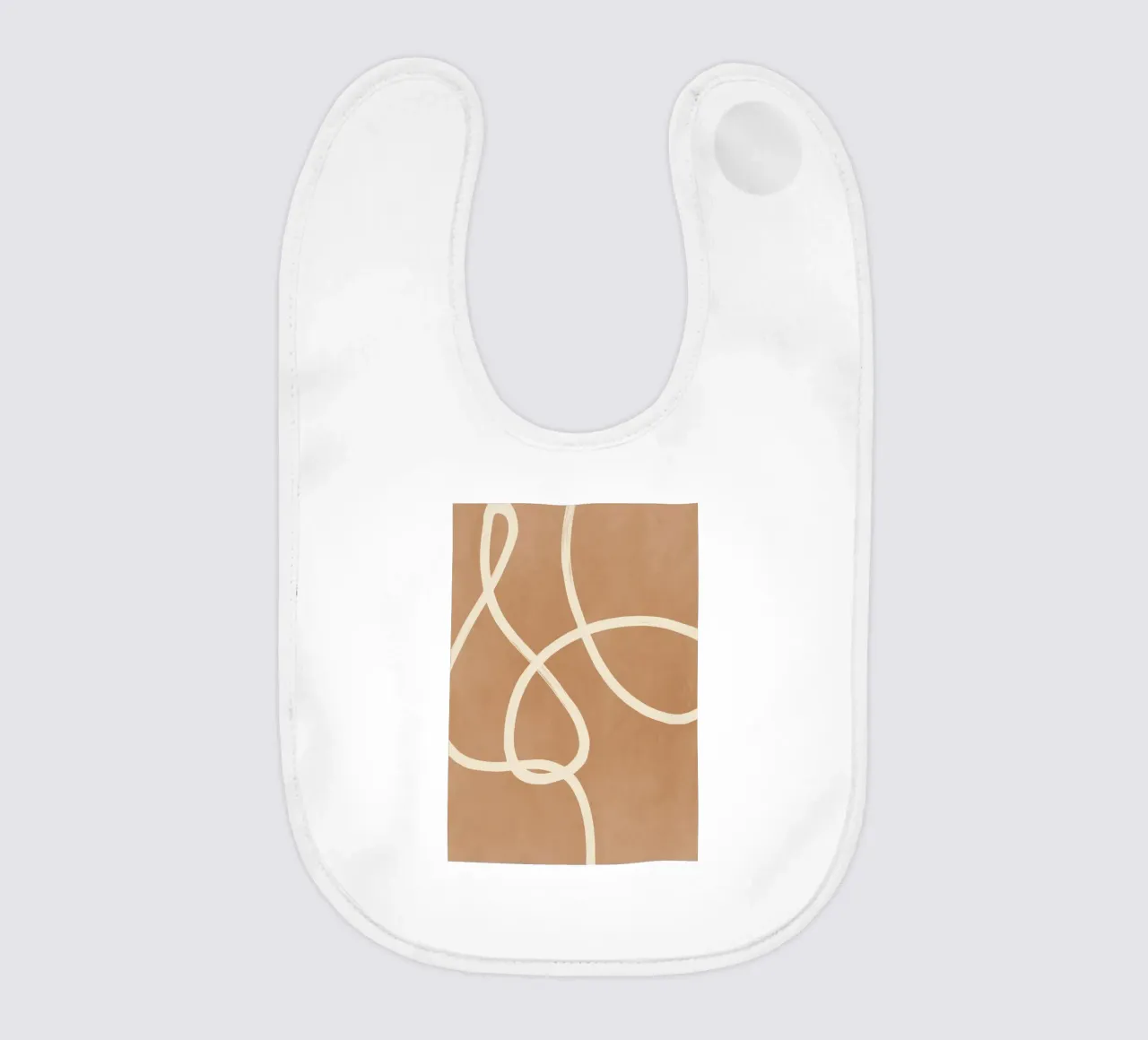 Linea astratta 40 bavaglino da LeaDArt