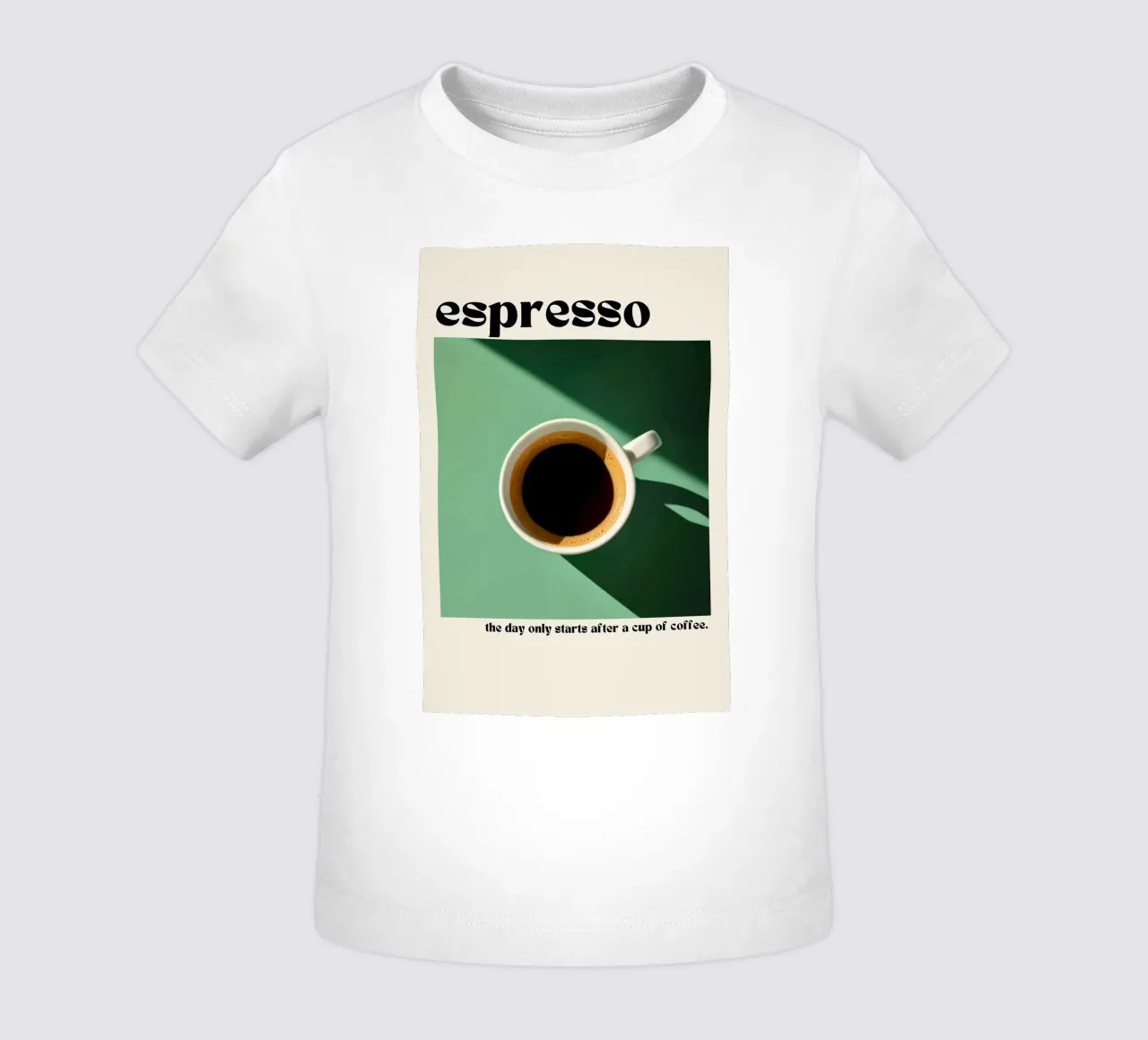 espresso maglietta neonato da NORDLICHT DESIGNS