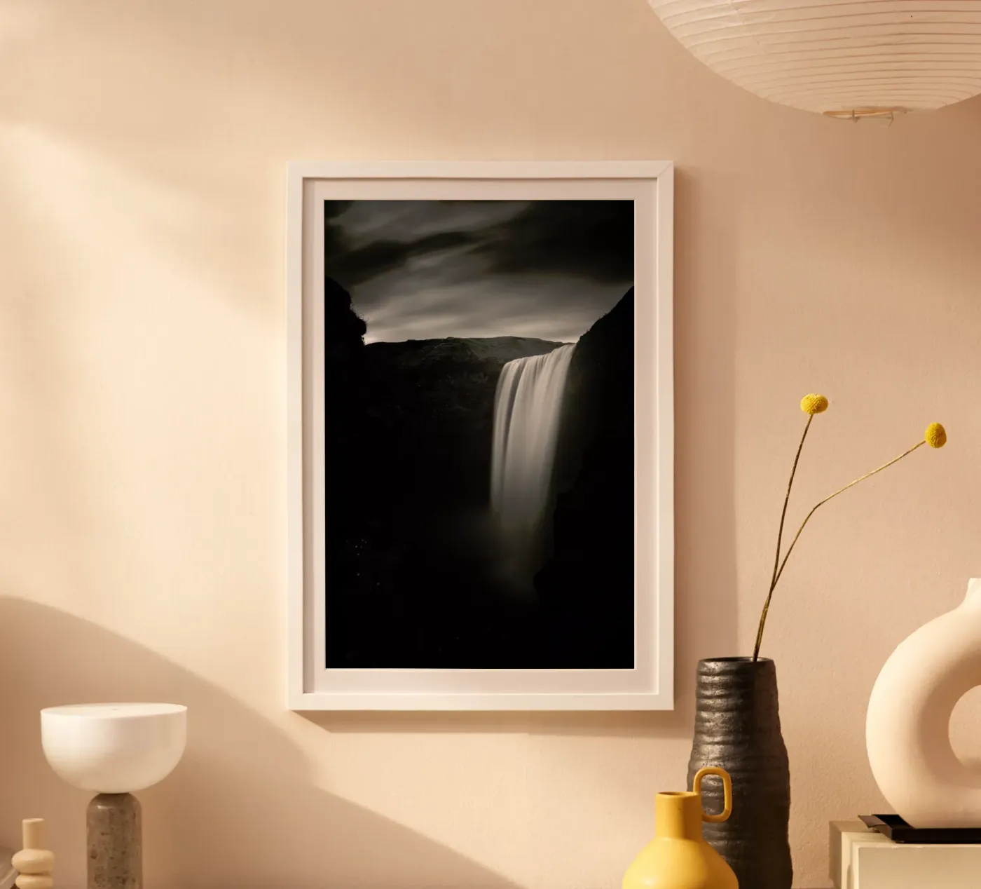 Skogafoss Study 1 poster da Michael J. Reibert