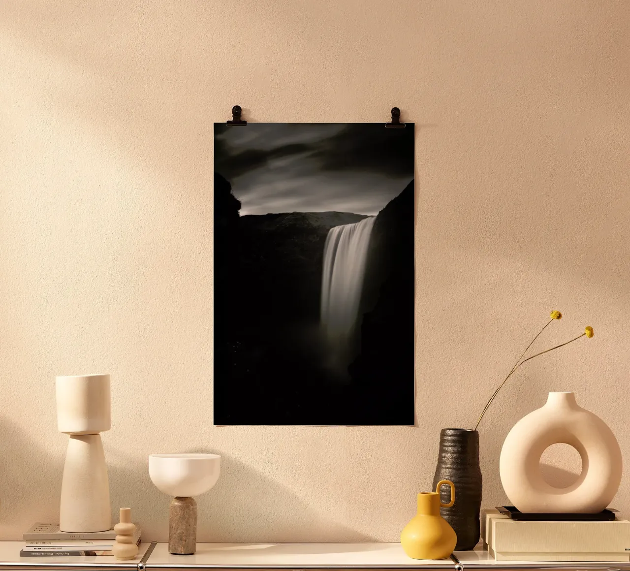 Skogafoss Study 1 poster da Michael J. Reibert