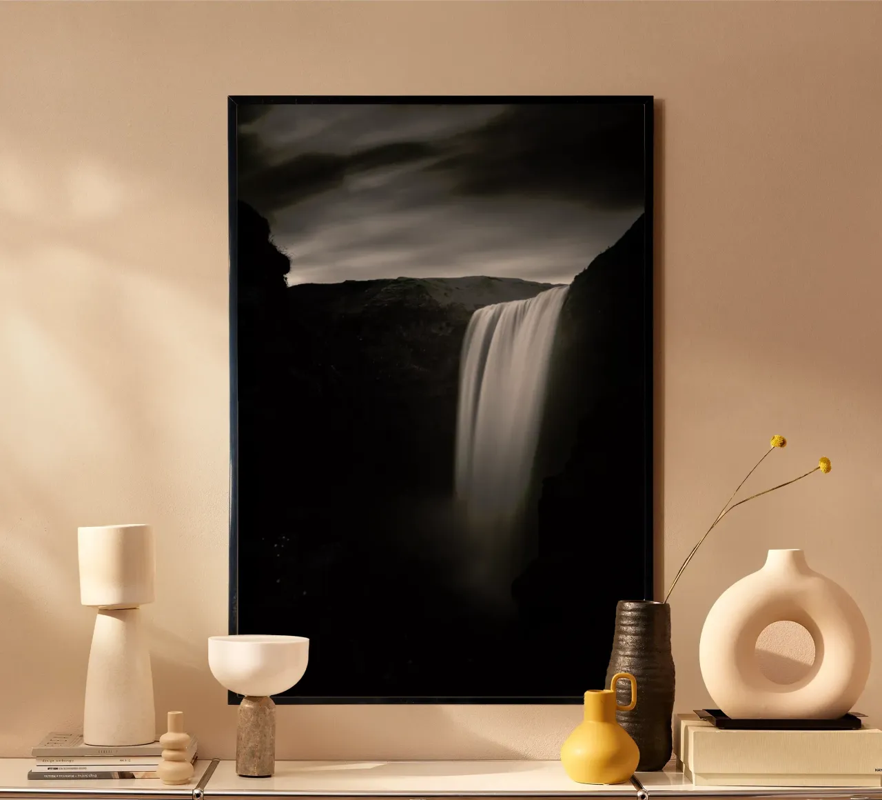 Skogafoss Study 1 poster da Michael J. Reibert