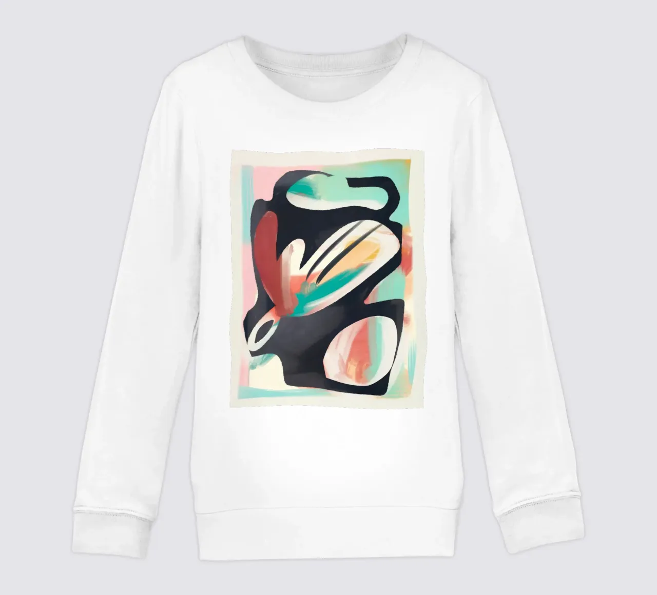 Pittura astratta 2 felpa bambino da LeaDArt