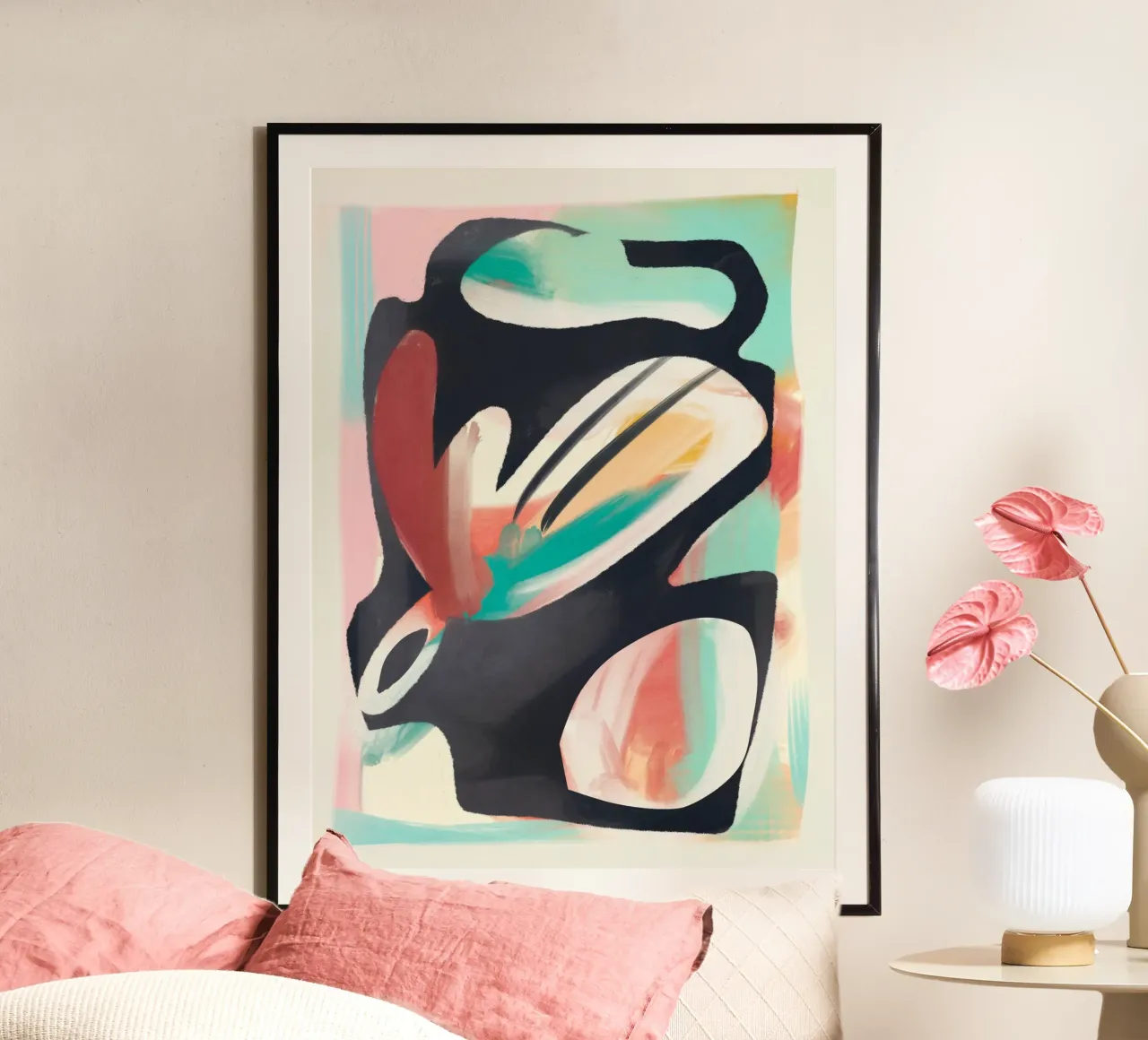 Abstract Painting 2 hahnemühle by LeaDArt