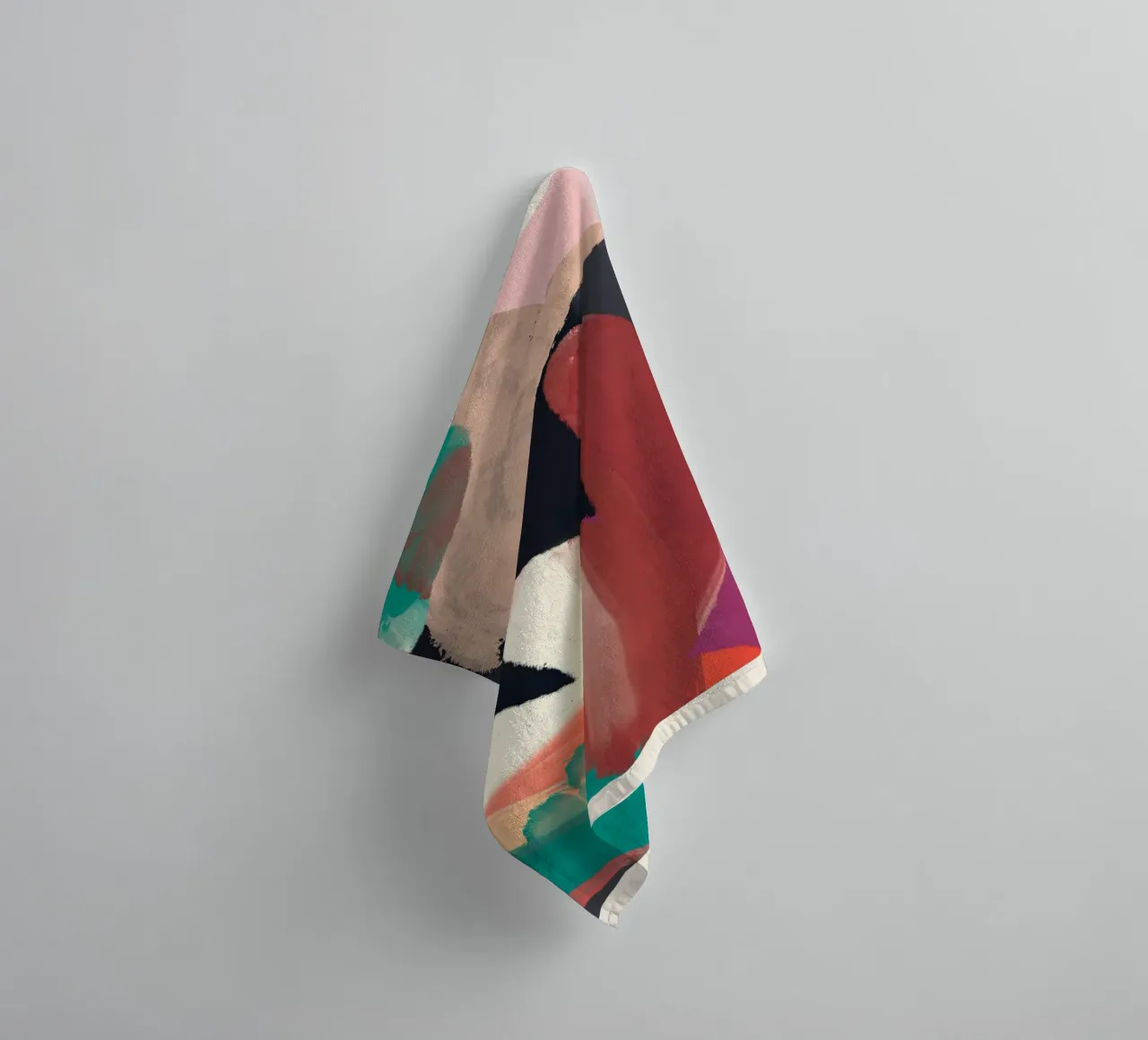 Abstract Painting 3 towel by LeaDArt