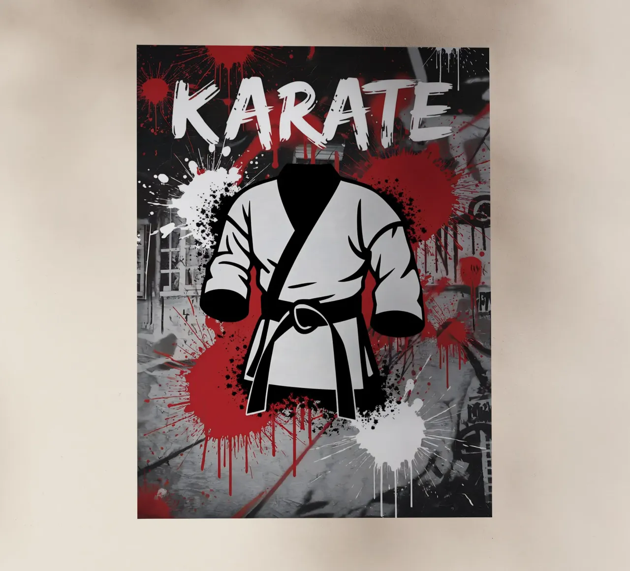 Karate: La via del guerriero pellicola backlit da GameDay Studio