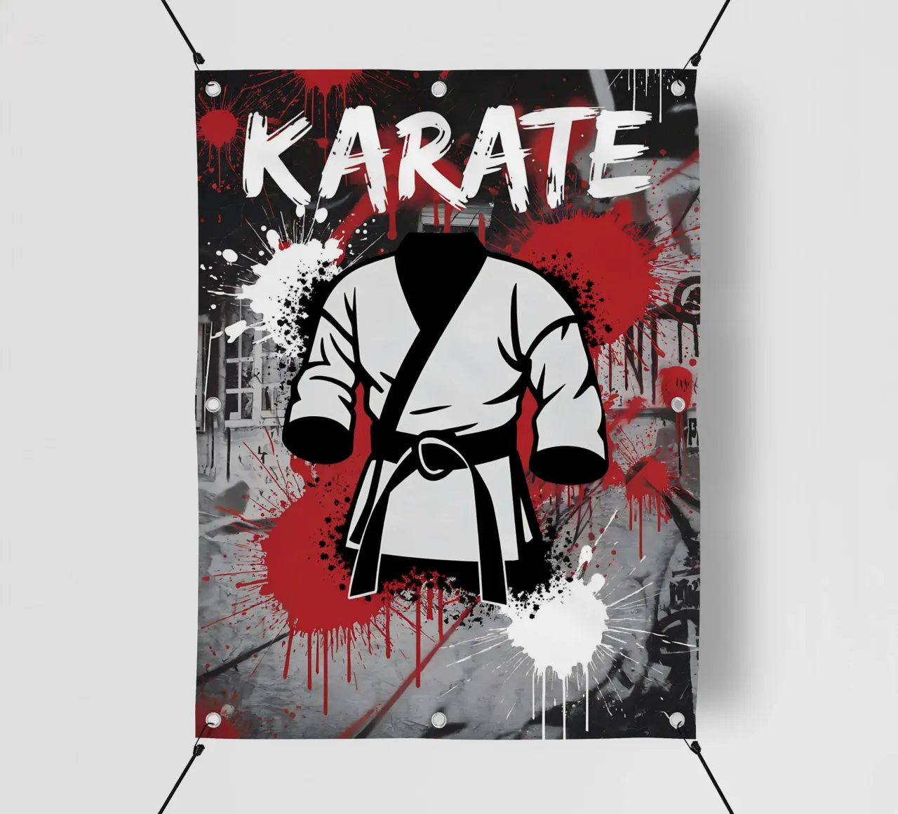 Karate: La via del guerriero telo in pvc da GameDay Studio