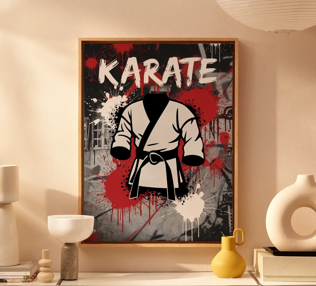Karate: The Way of the Warrior canvas by GameDay Studio