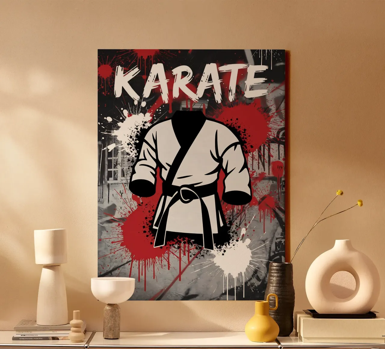Karate: The Way of the Warrior canvas by GameDay Studio