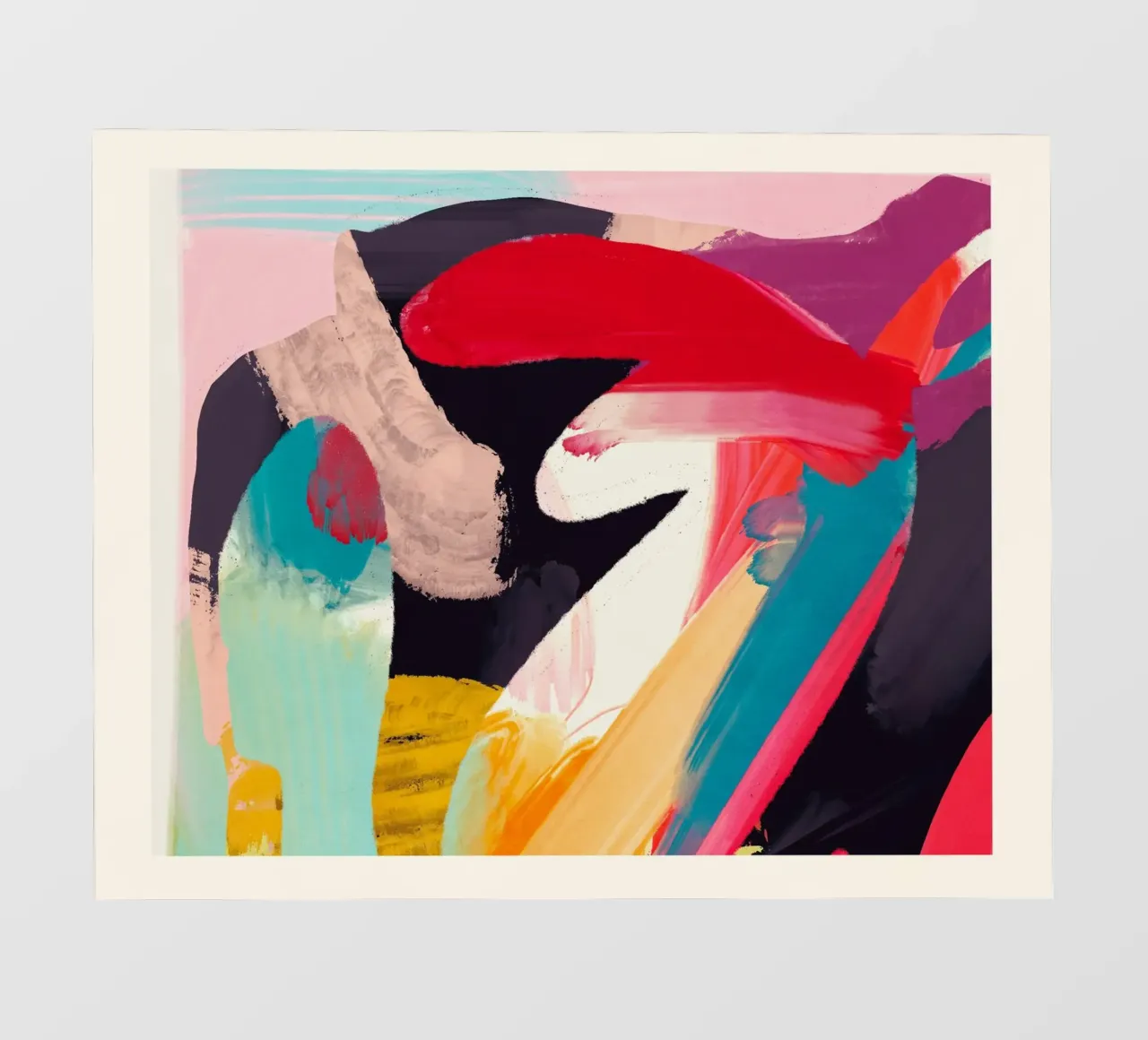 Abstract Painting 4 pvc cover by LeaDArt