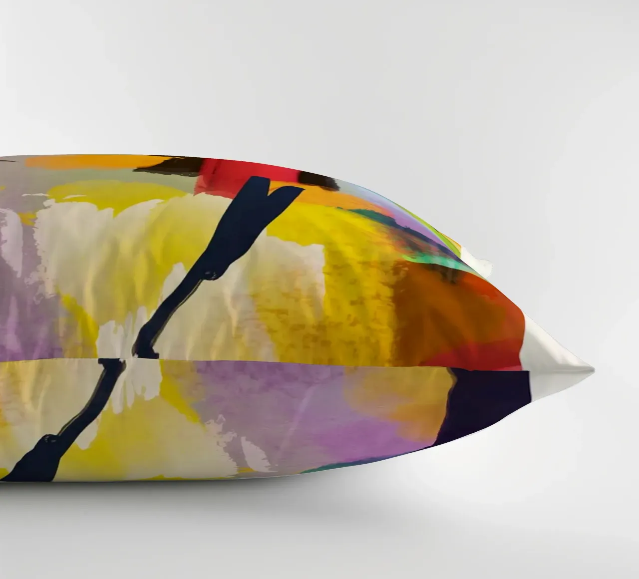 Abstract Painting 5 decorative cushion by LeaDArt
