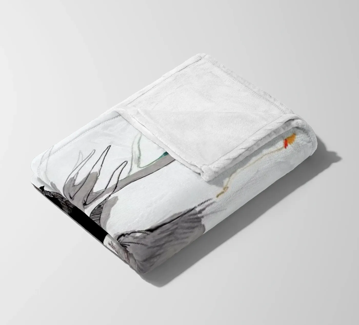 Hirsch 1 fleecedeken van Mala Alani