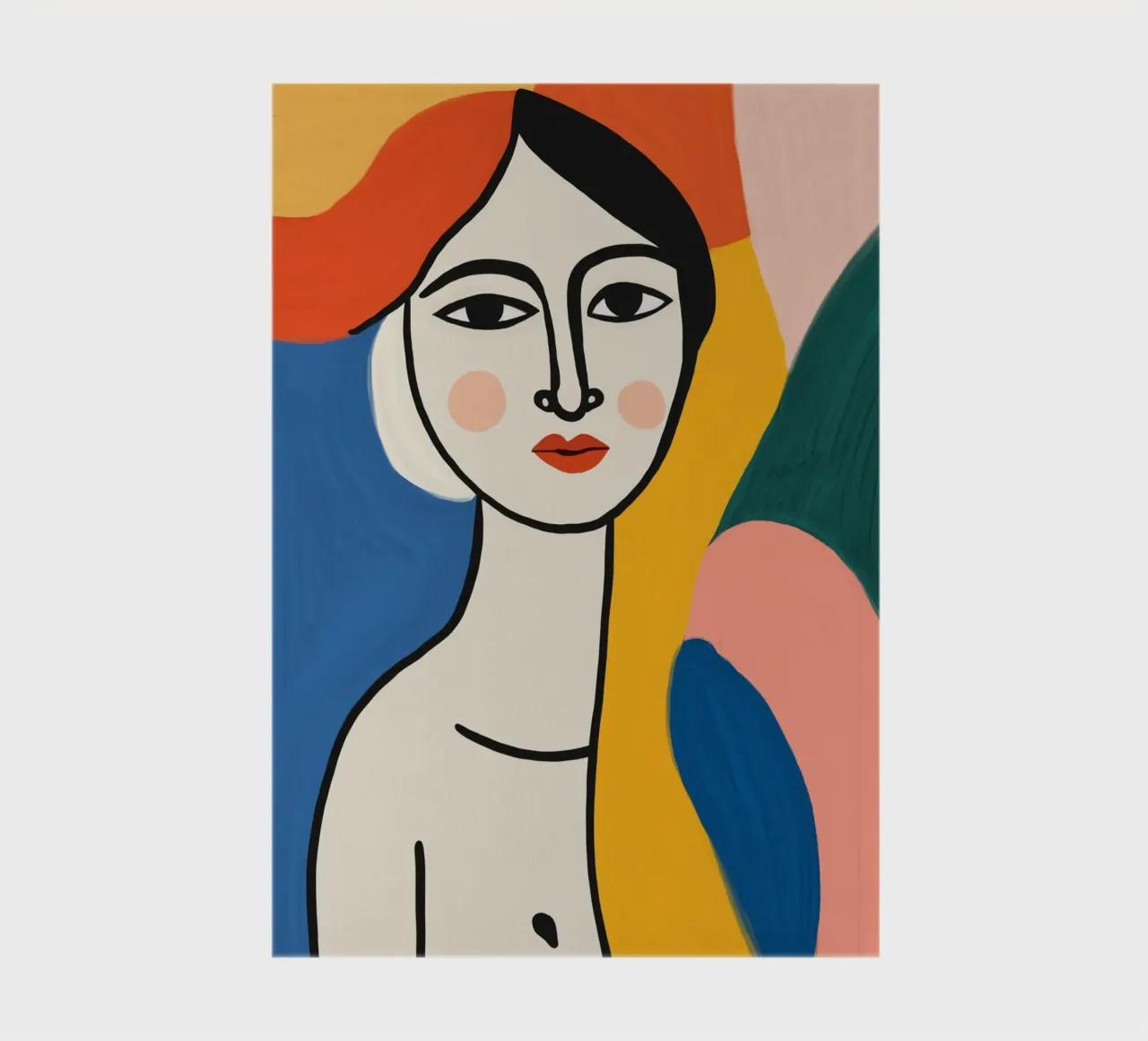 Portrait d'une femme indienne carnet de notes de Little Dean