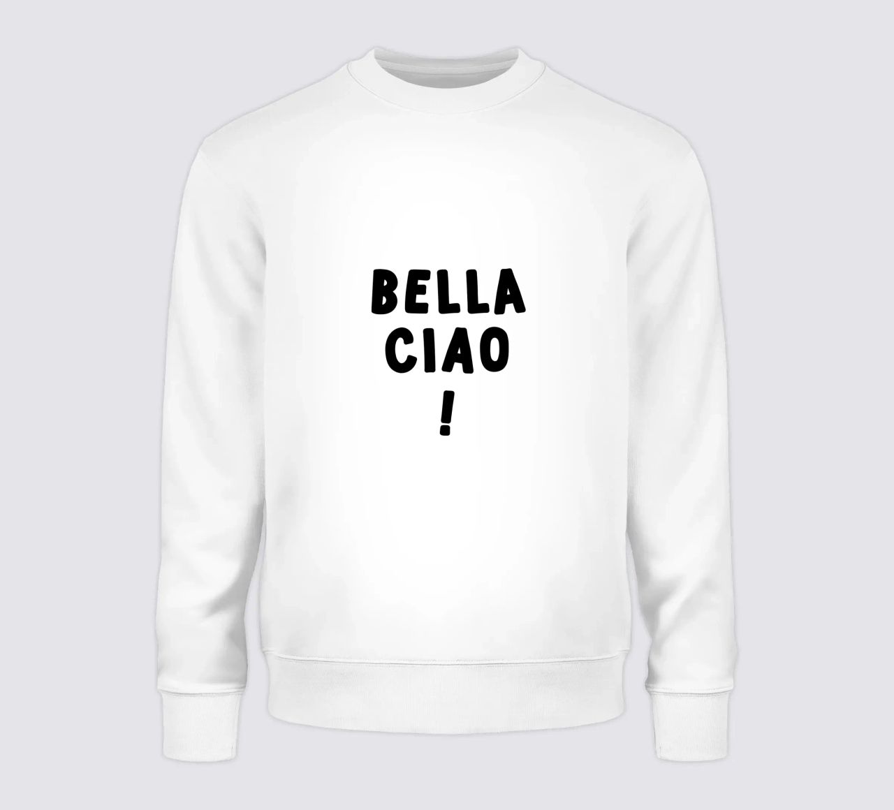 Bella Ciao felpa da YV TYPOGRAPHY