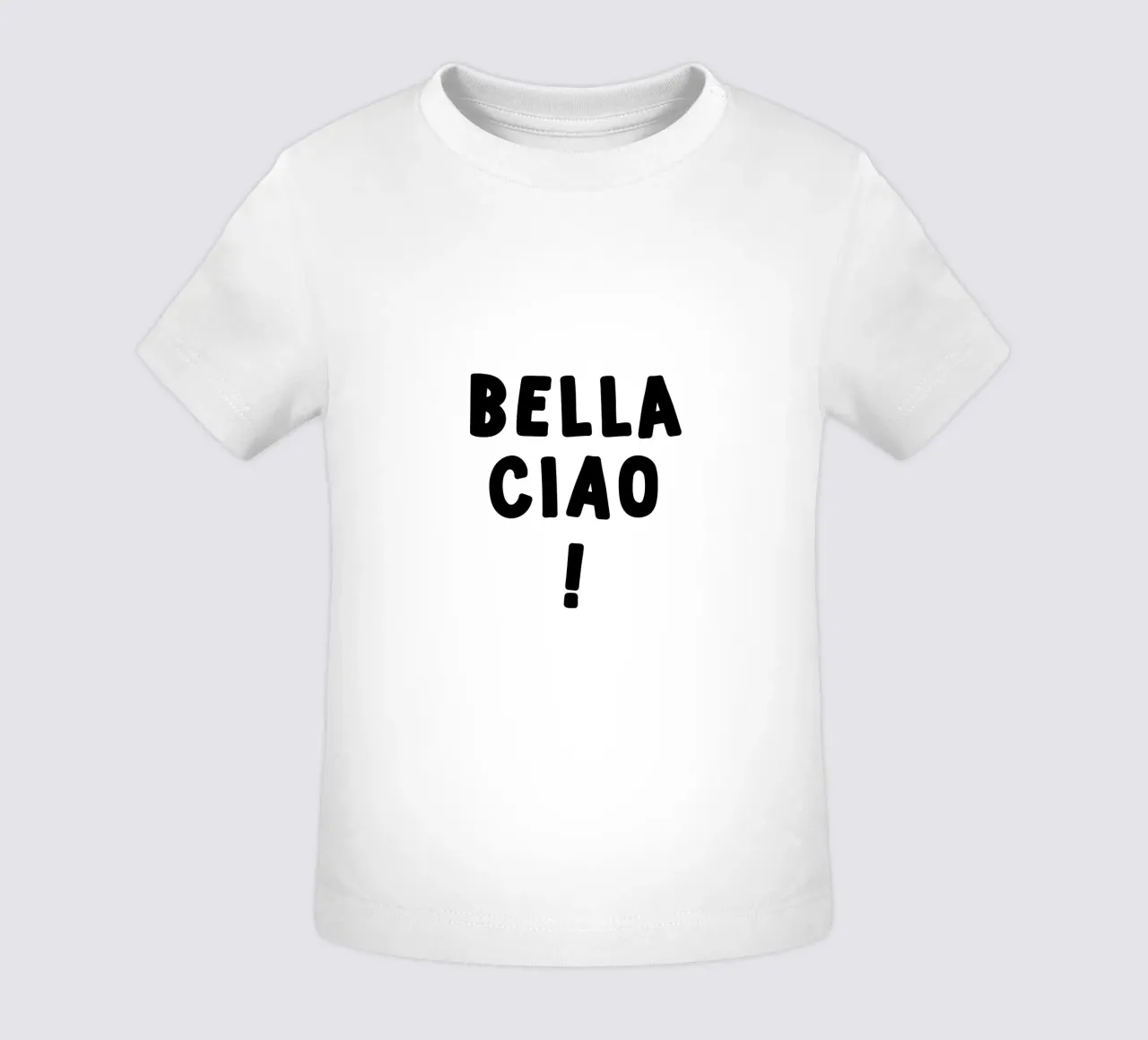 Bella Ciao maglietta neonato da YV TYPOGRAPHY