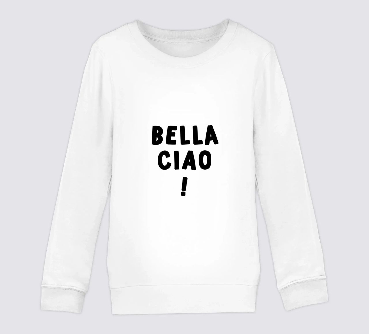 Bella Ciao felpa bambino da YV TYPOGRAPHY