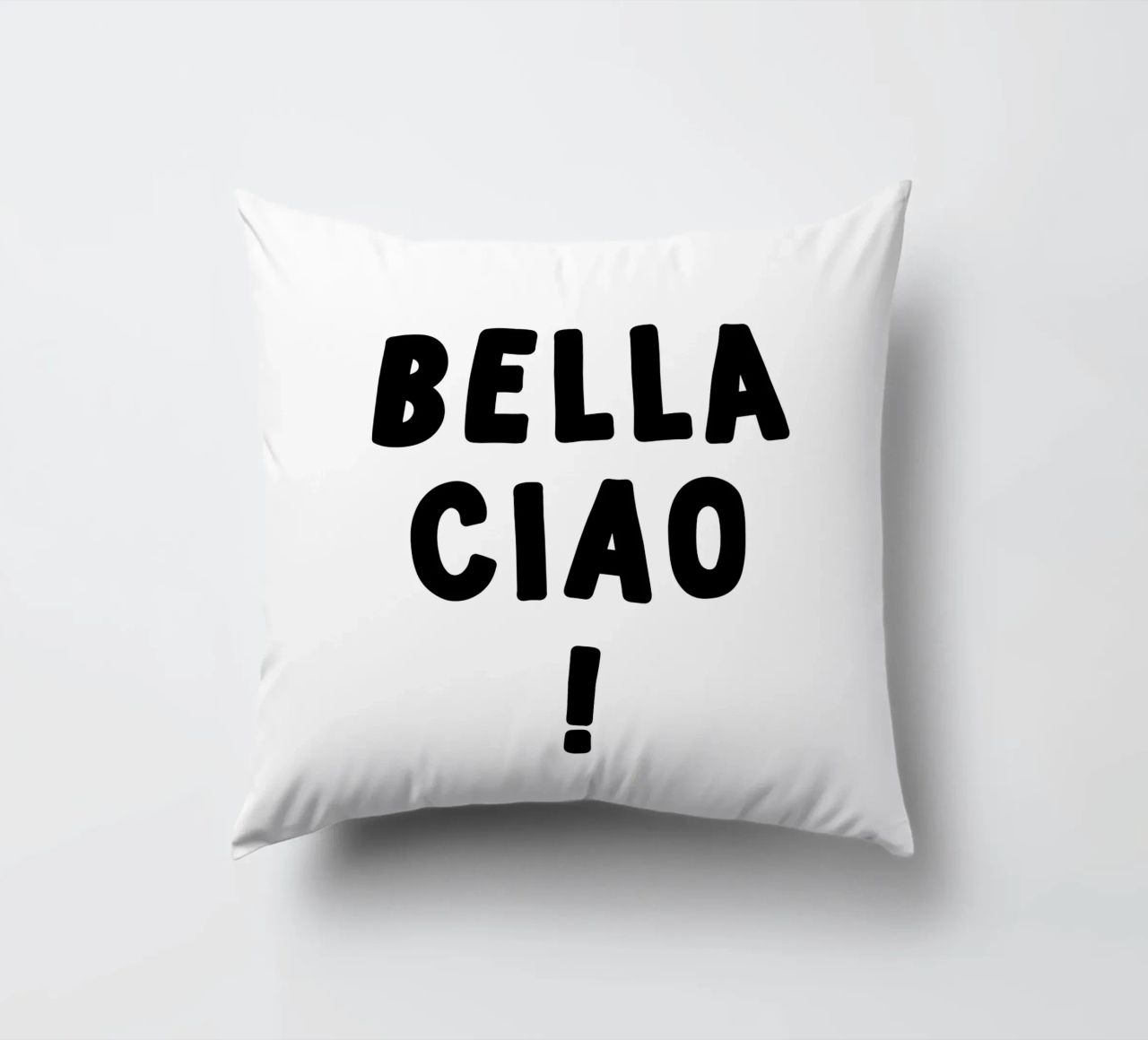 Bella Ciao cuscino da YV TYPOGRAPHY