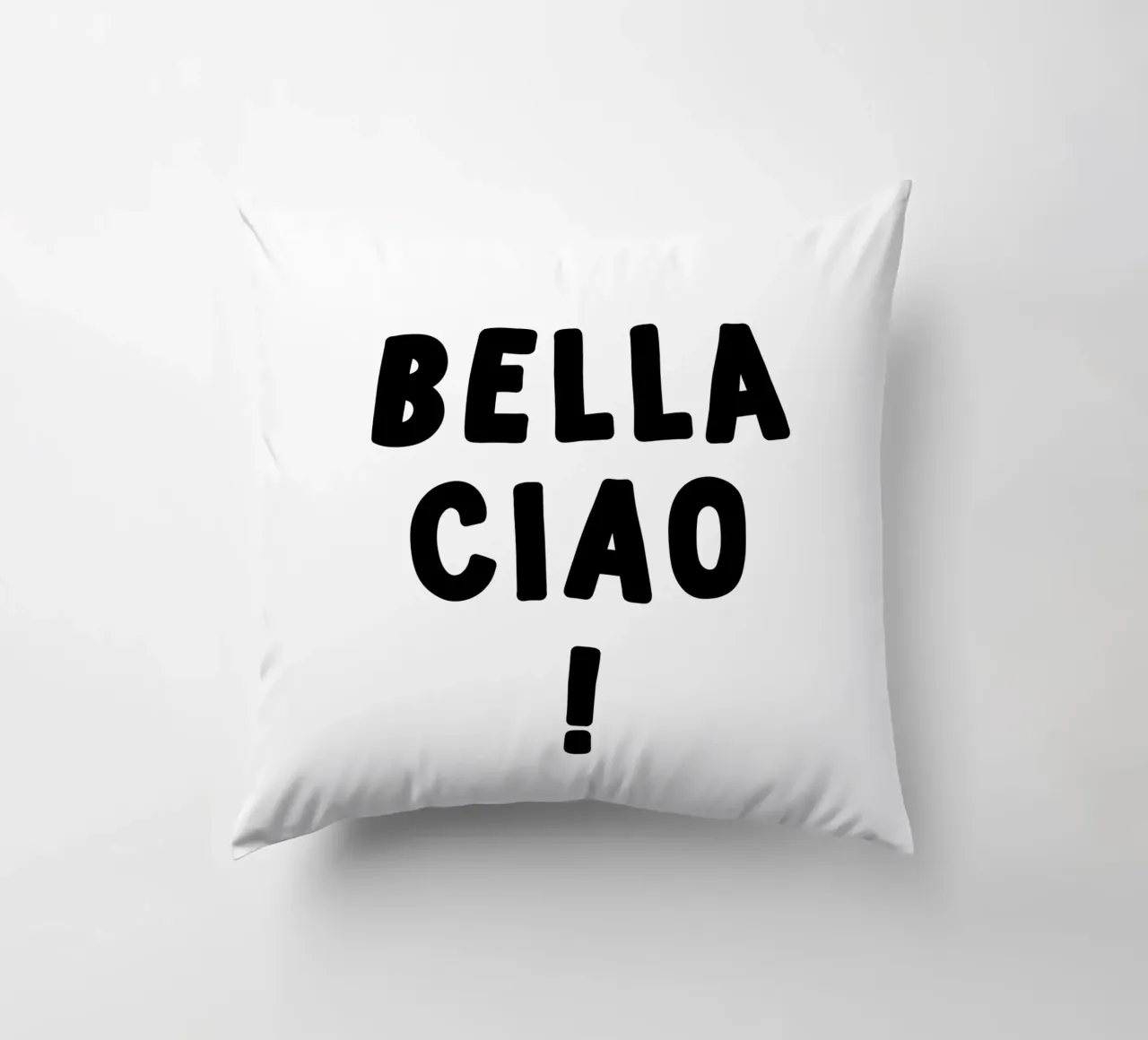 Bella Ciao cojín de YV TYPOGRAPHY