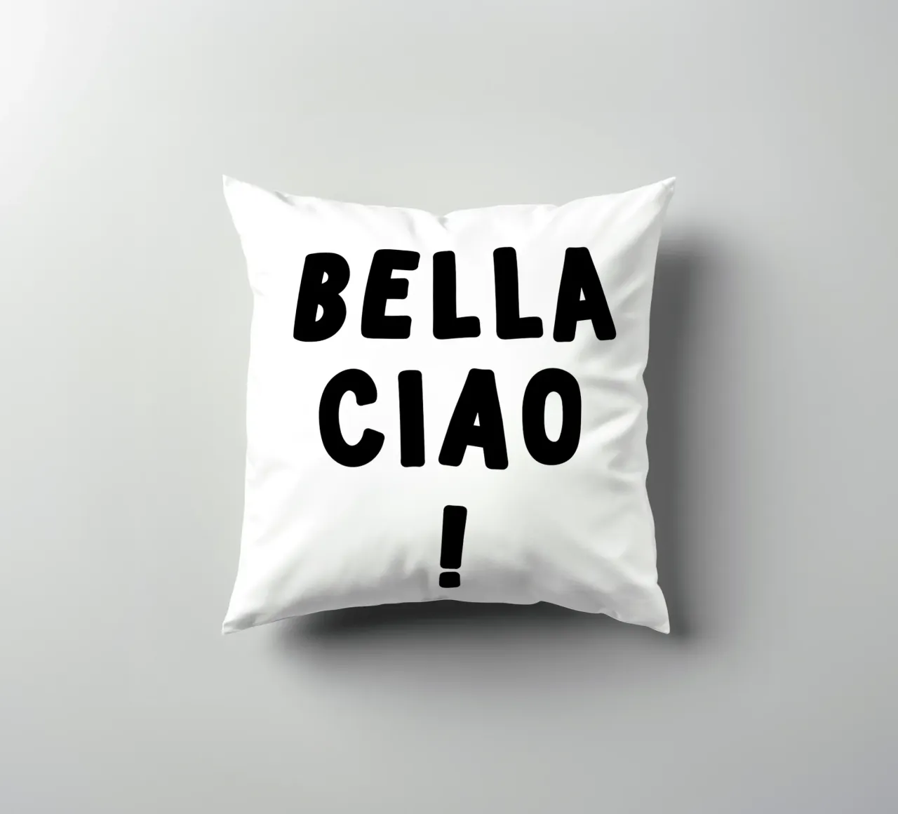 Bella Ciao cojín de YV TYPOGRAPHY
