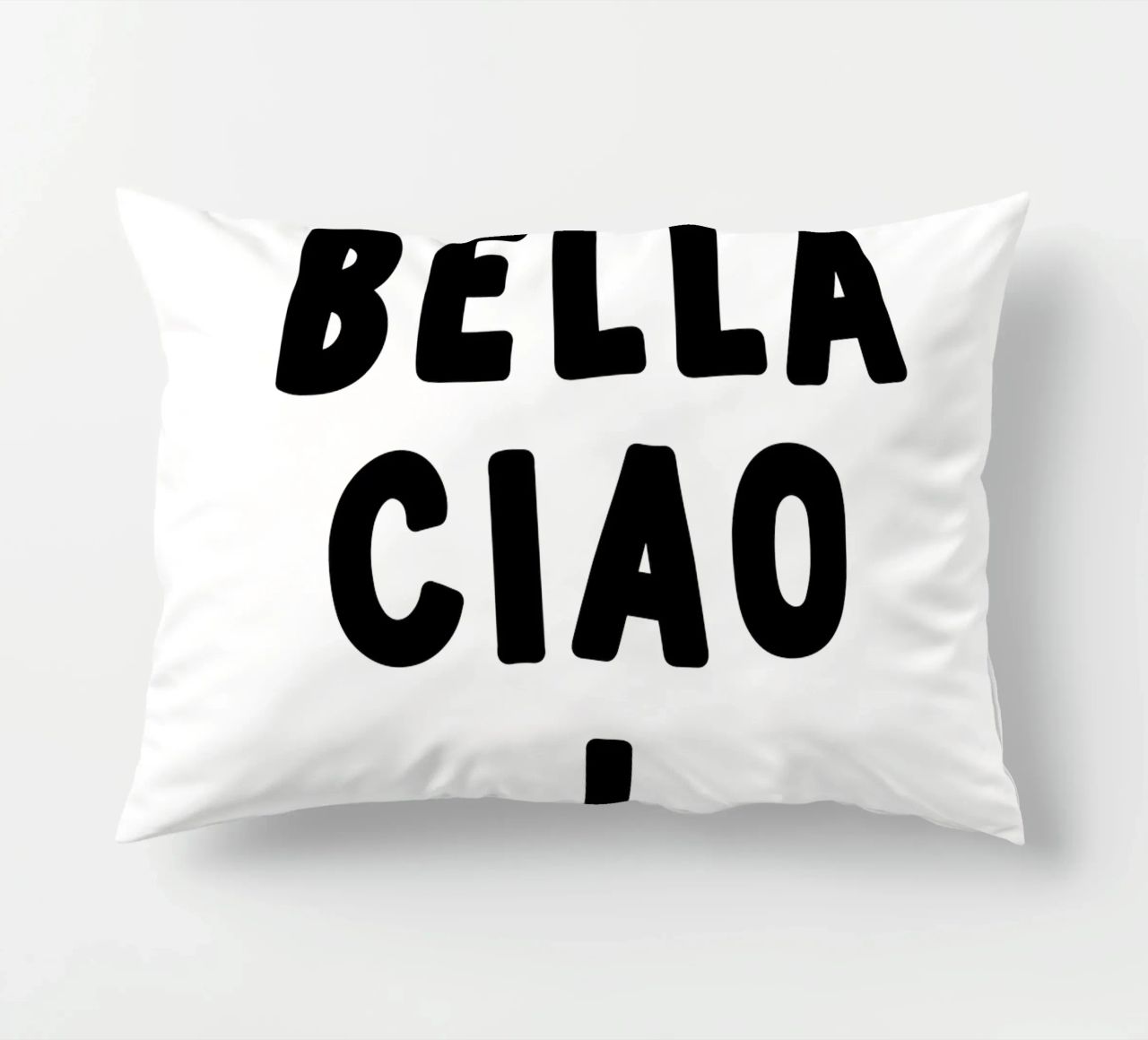 Bella Ciao cuscino da YV TYPOGRAPHY
