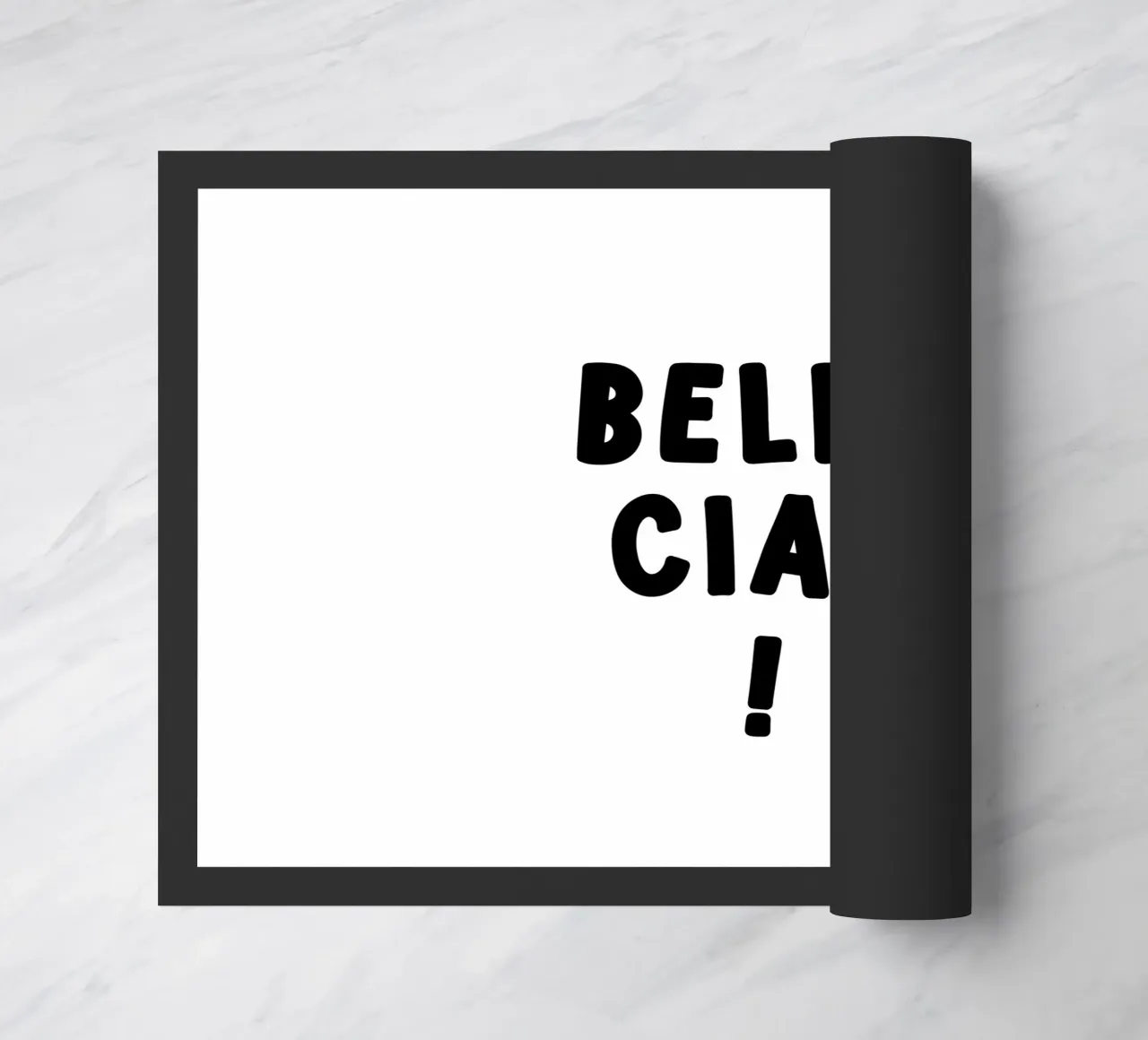 Bella Ciao felpudo de YV TYPOGRAPHY