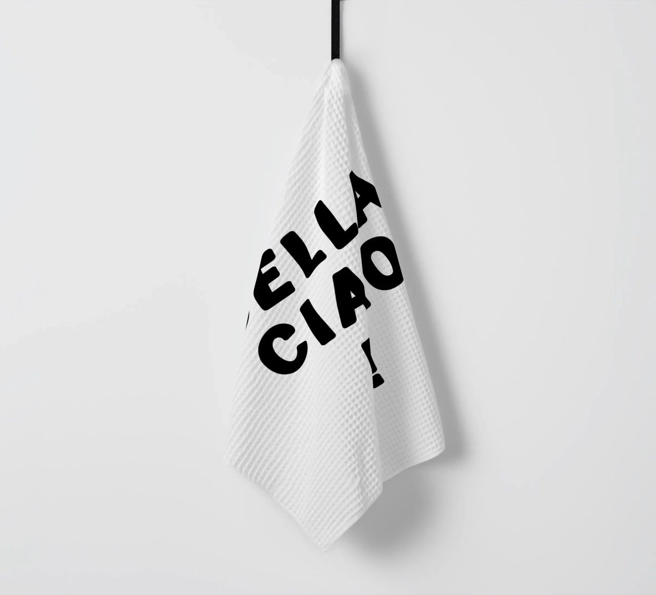 Bella Ciao canovaccio da cucina da YV TYPOGRAPHY