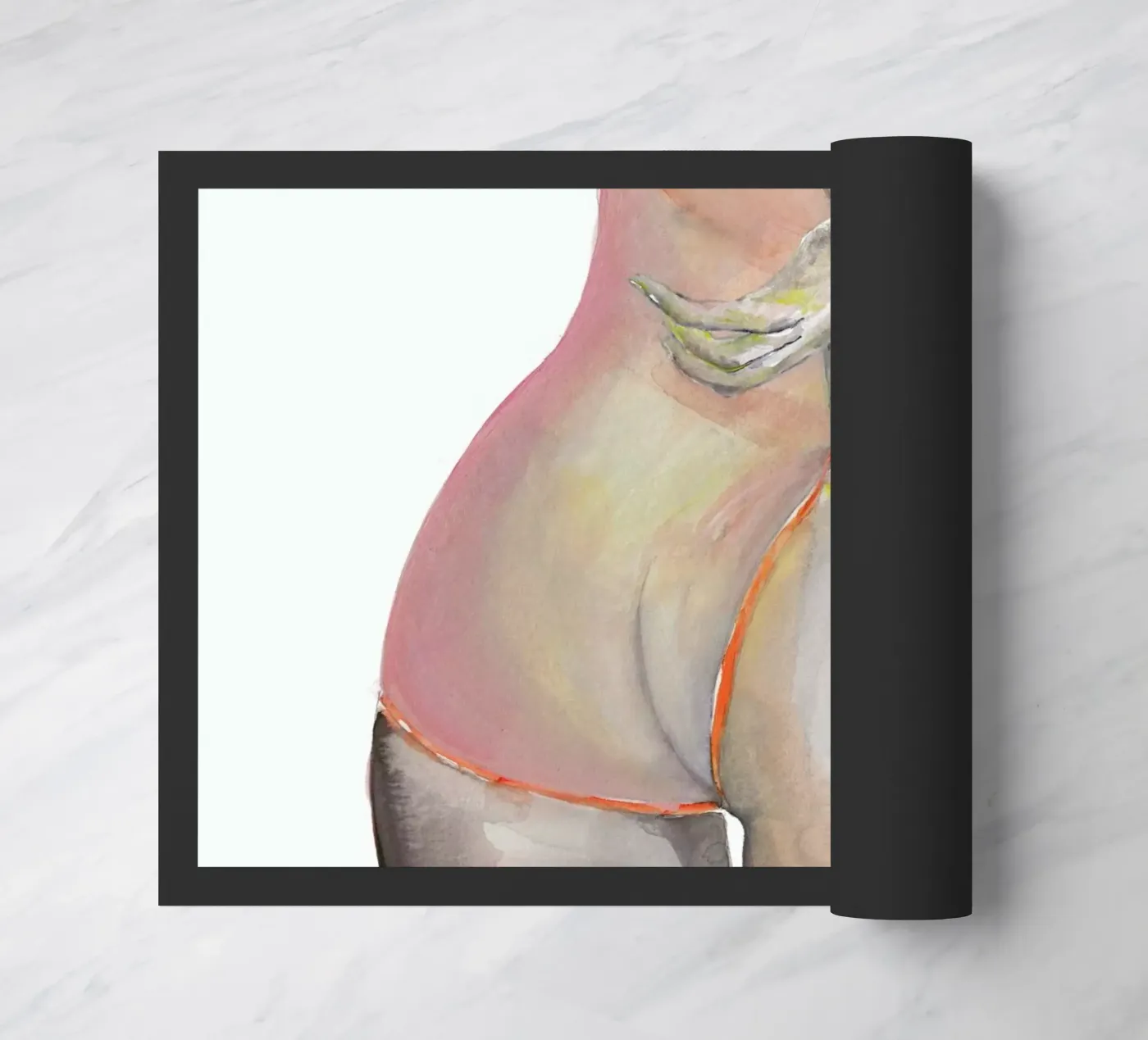 Cherry Bomb Fußmatte von Victoria Verbaan