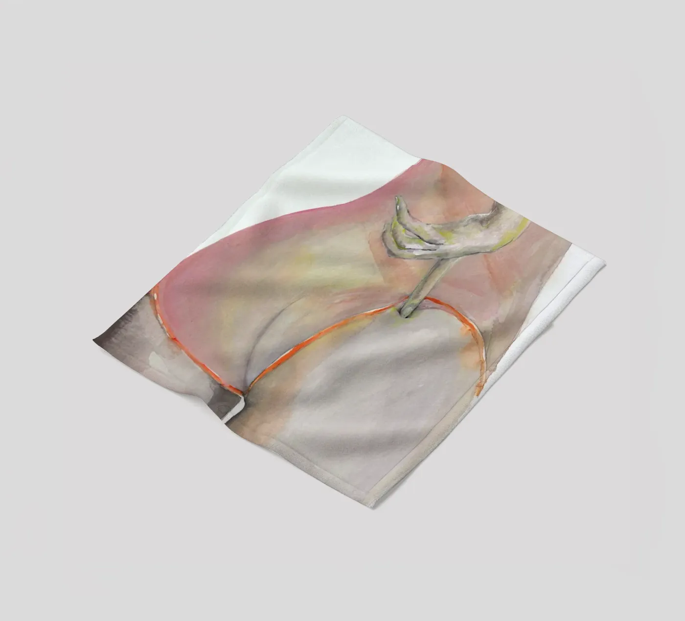 Cherry Bomb fleece blanket by Victoria Verbaan
