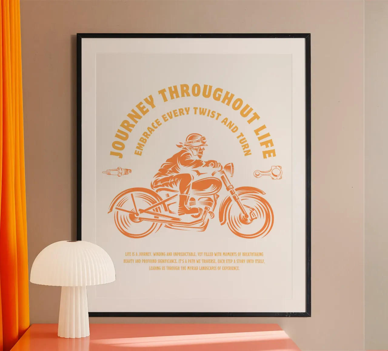 journey throughout life motor cycle hahnemühle by ririedis