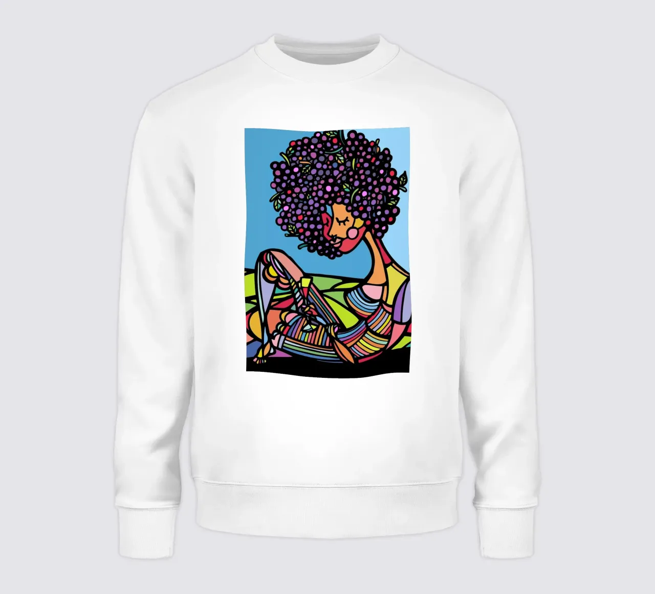 Afro felpa da Ninhol