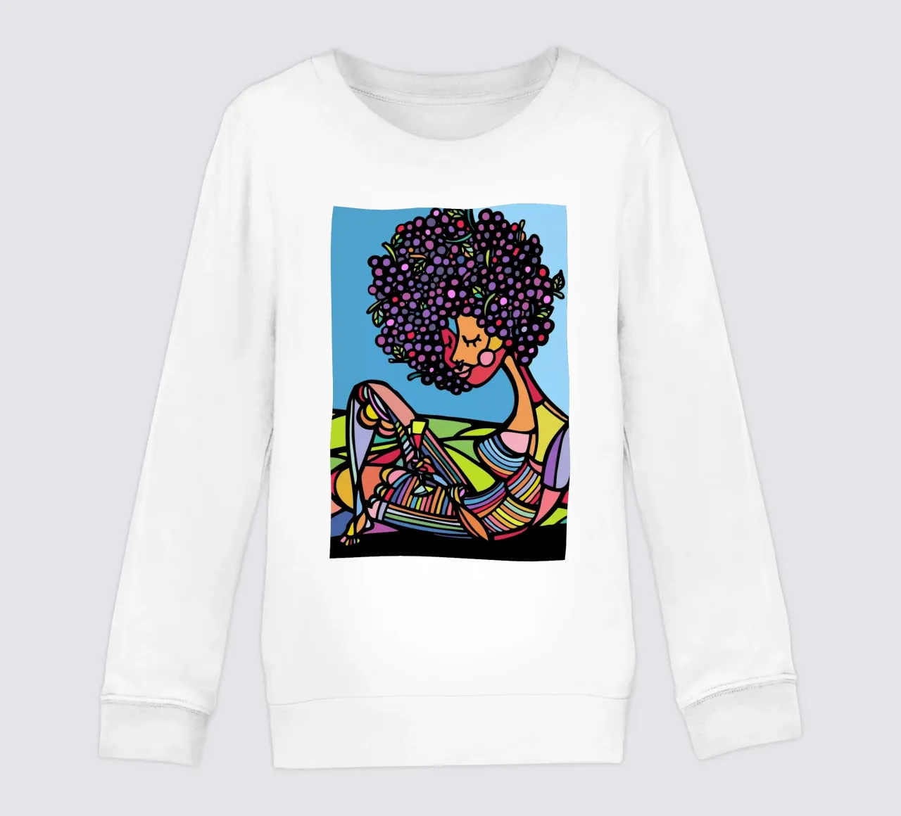 Afro felpa bambino da Ninhol