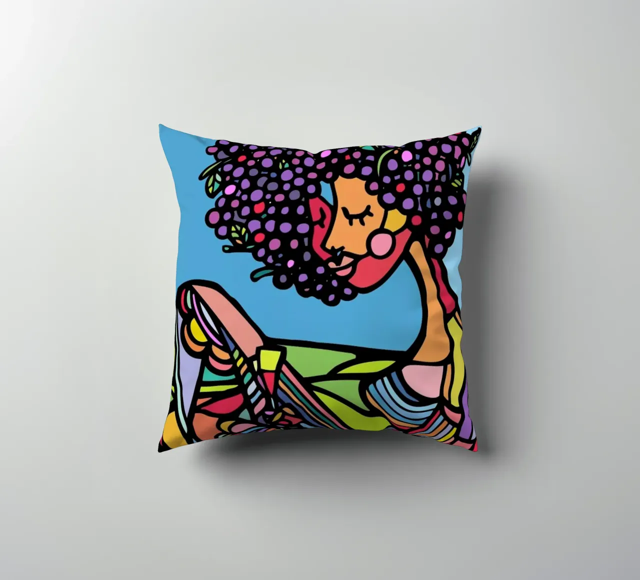 Afro cuscino da Ninhol