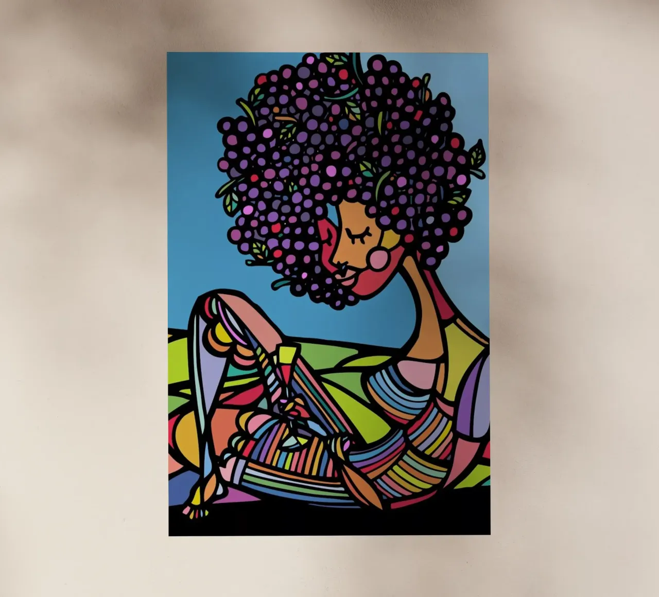 Afro pellicola backlit da Ninhol