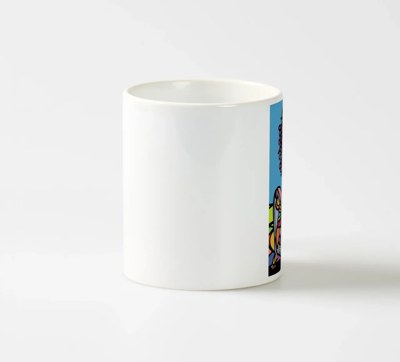 Afro tazza in ceramica da Ninhol